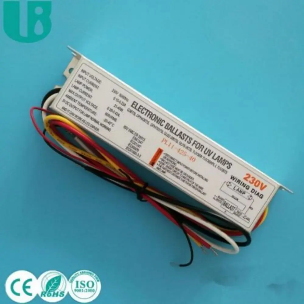 PL11-425-40 electronic ballast with ROHS G36T5L uvc germicidal lamp