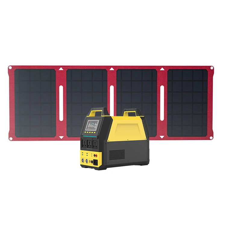 Factory Supply Portable Power Station Generator 2000W Multi Ways Outdoor Solar Panel Mobile Charging Power Bank