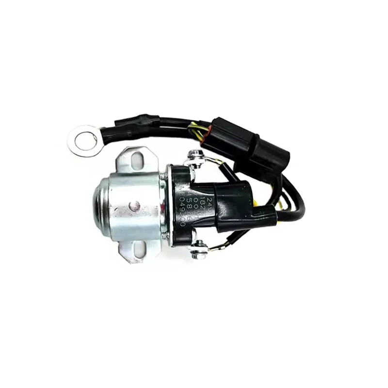 B240700000471 ME049300 Mitsubishi 6D24 Запчасти для двигателя 24 В реле стартера Сани-Экскаватора Запасные части