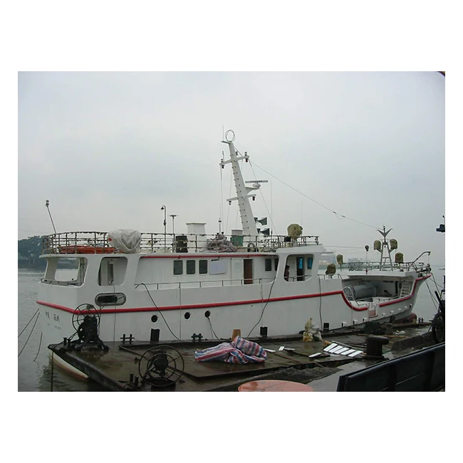 
28m fiberglass fishing boat tuna longline fishing boat for sale steel trawler vessel 