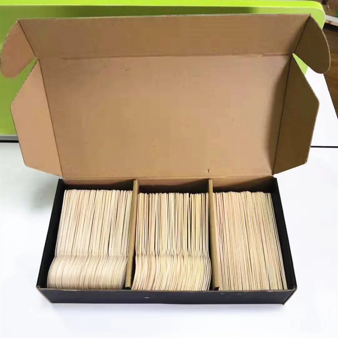 Biodegradable Disposable Wooden Cutlery/spoon /fork /knife Wedding Birthday Party Utensils