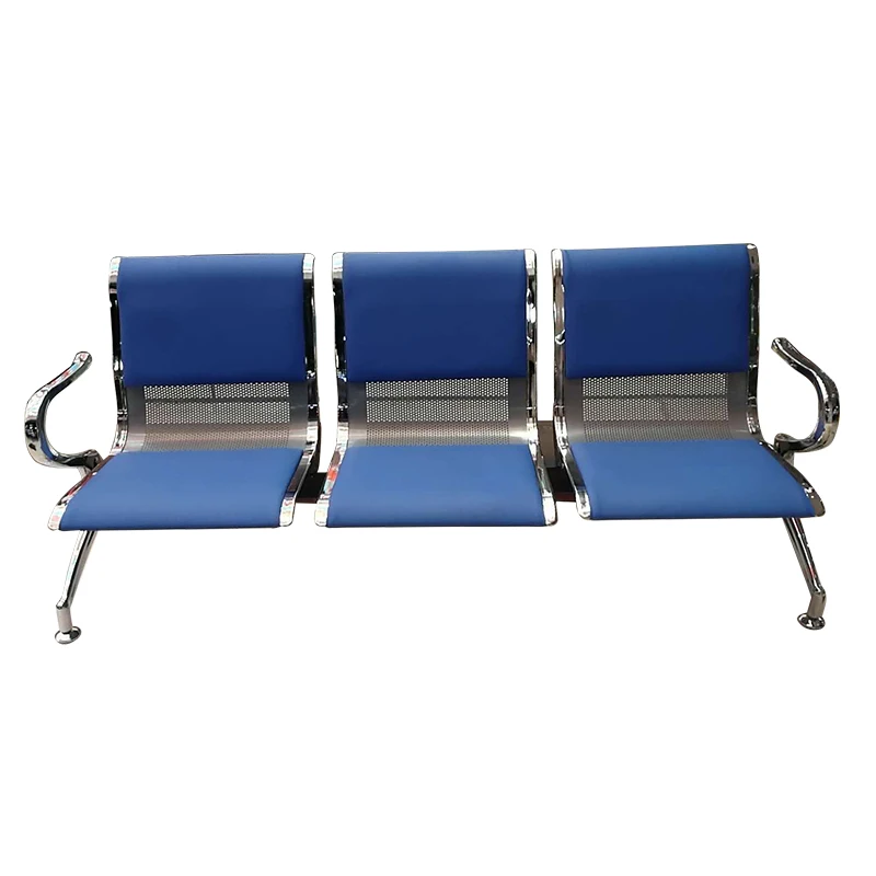 High quality air port waiting chair airport hospital station waiting room area link bench waiting chair