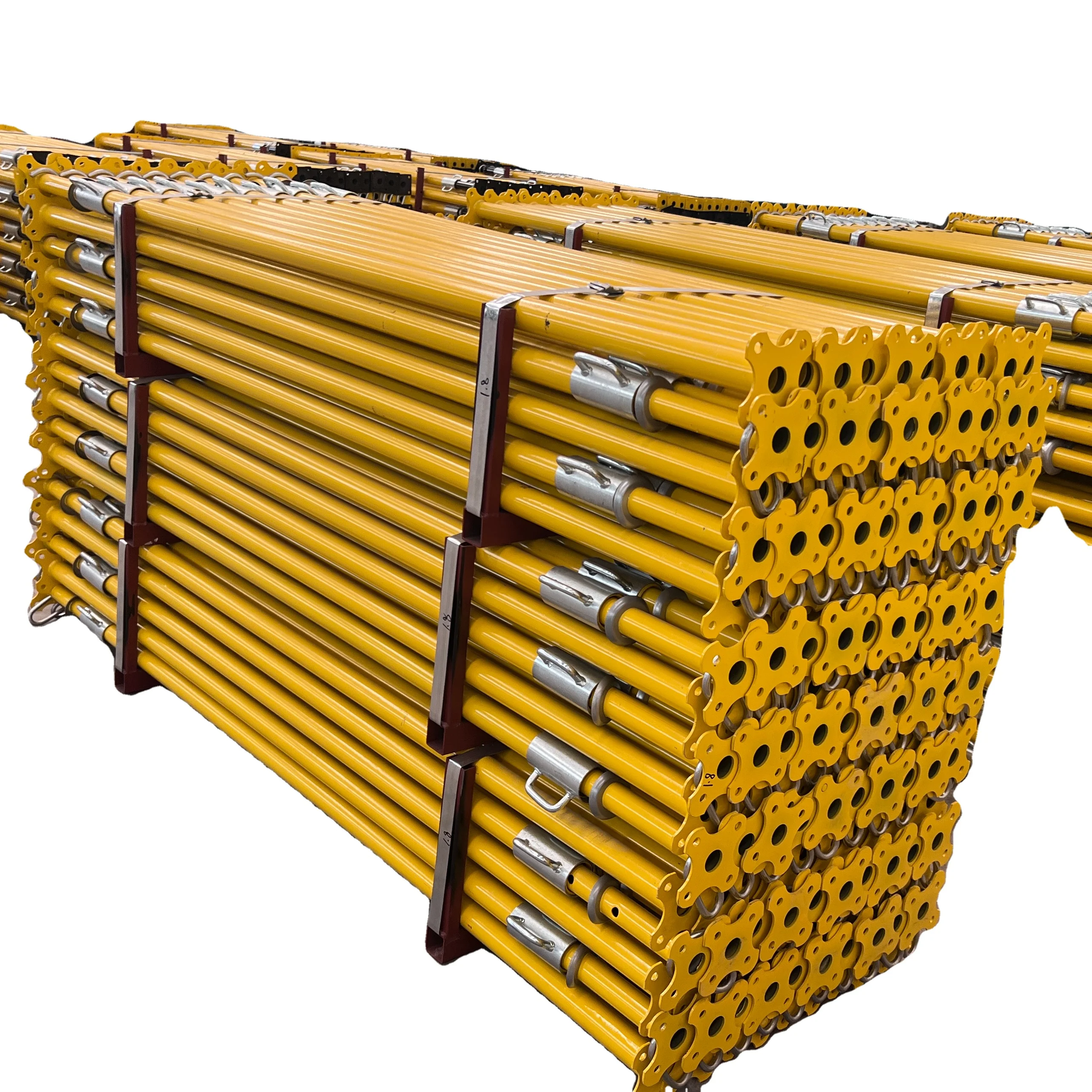 Adjustable Construction Steel Props Scaffold Concrete Steel Formwork Plywood Galvanized