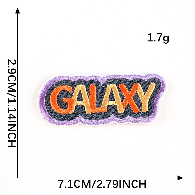 Cute badge embroidery handmade iron on Love OMG Good patches