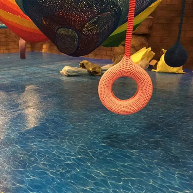 
colorful crochet children maze for amusement park equipment 