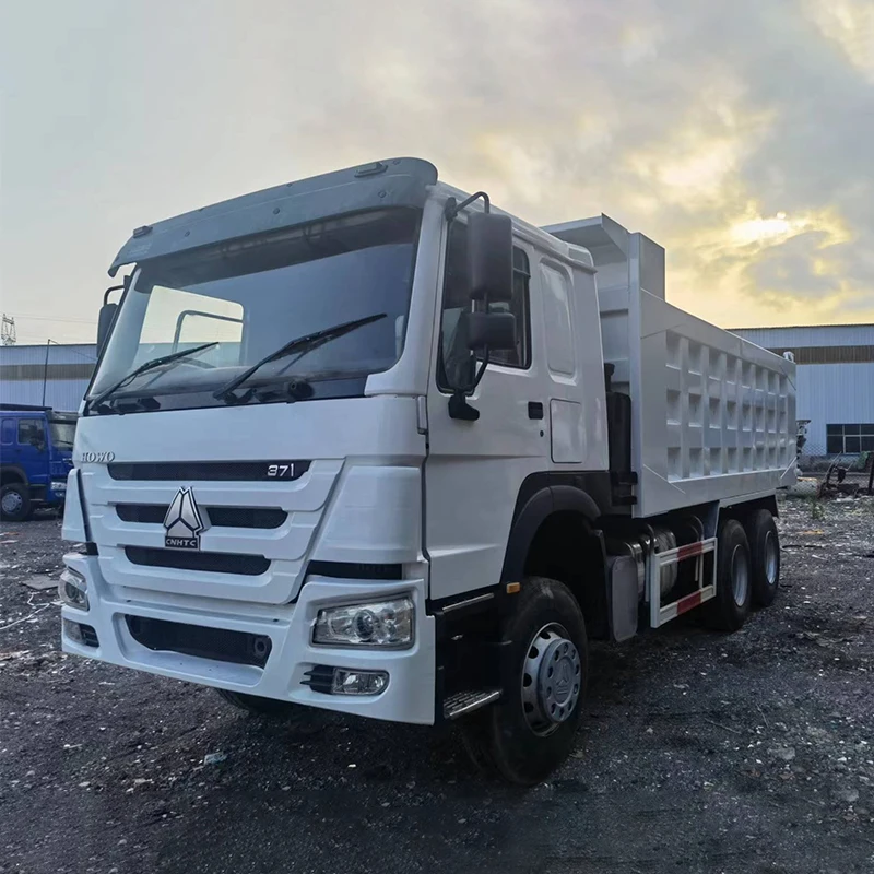 Sinotruk Howo 10 wheels 6x4 371HP 375HP 40 Ton 20 Cubic Meters Used Tipper Dump Truck For Africa