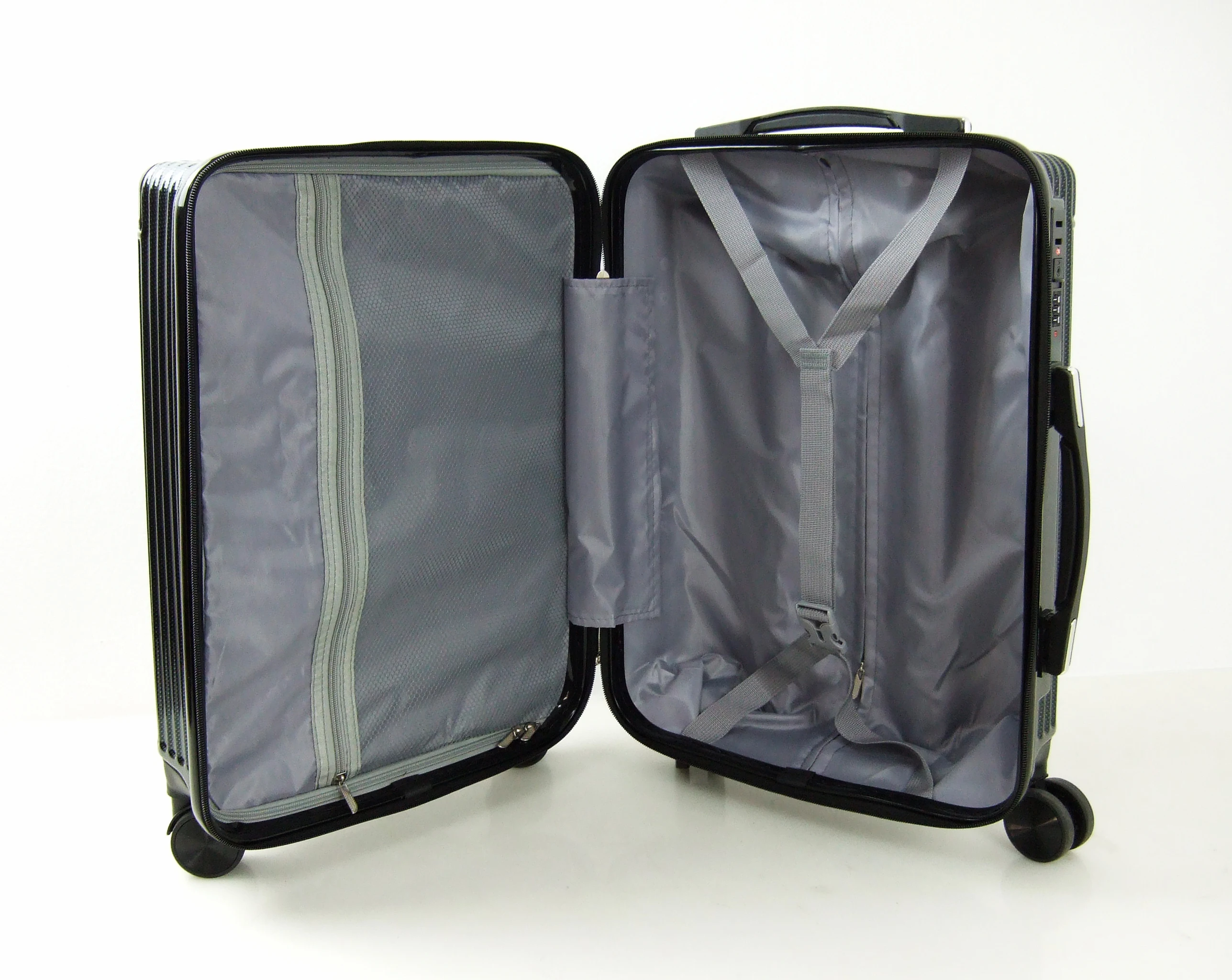 China Design Wholesale Large Travel Suitcases Abs Durable Fashionable Hardcase Travel Suitcase
