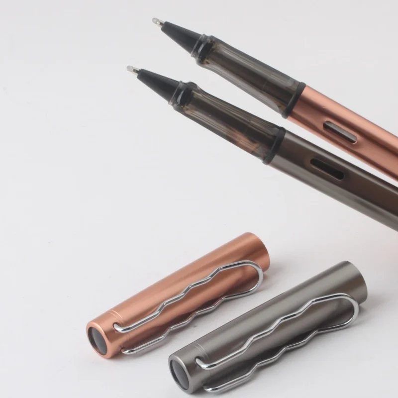 WenYi Advertising Gift Pen Student Practice Calligraphy Aluminum Rod ballpoint Pen Signature Pen With Logo