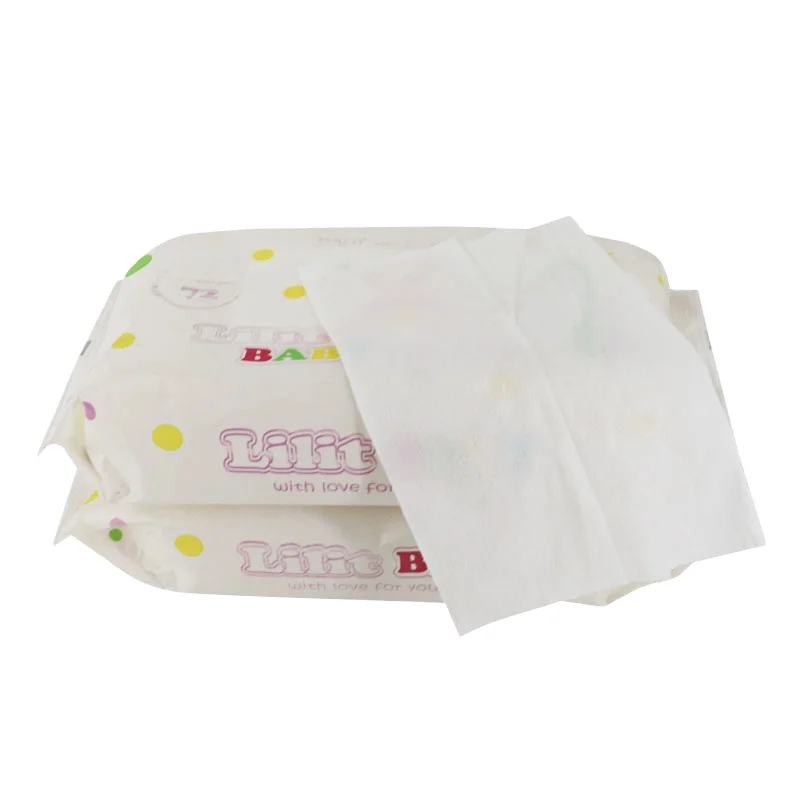 OEM Hot Sale Disposable Organic Baby Wipes Portable/Convenient Baby Wet Wipes Natural Cotton Soft Delicate Baby Wet Tissue