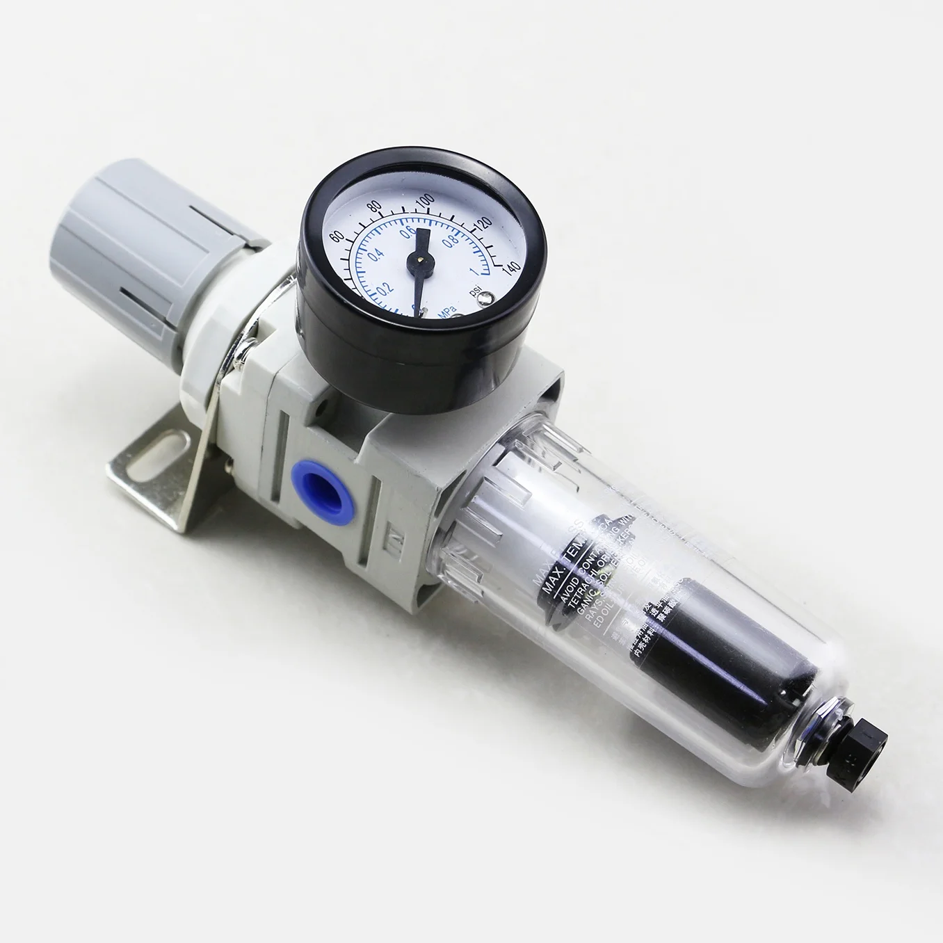 1/4 Port Size Pneumatic Air Filter AW2000-02D SMC Air Filter Pneumatic With Auto Drain