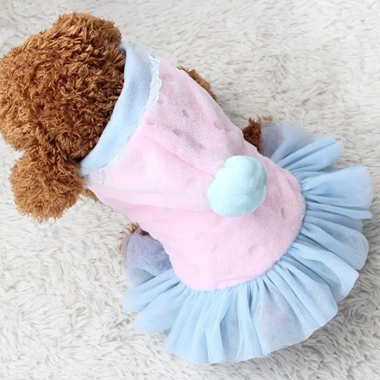 
Wholesale soft touch pet outfit apparel coat affordable small girl dog clothes cheap free shipping 