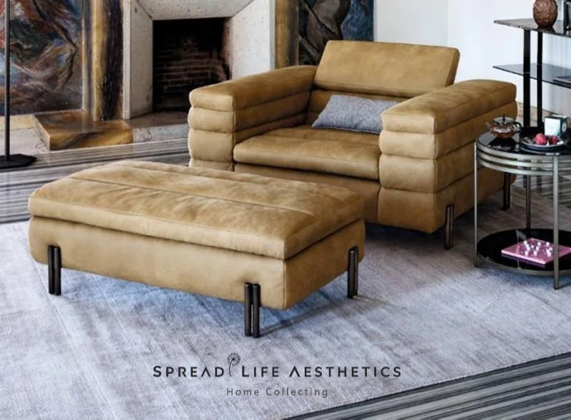 Jonathan adler Light luxury designer modern gold metal base velvet sofa for living room hotel club villa