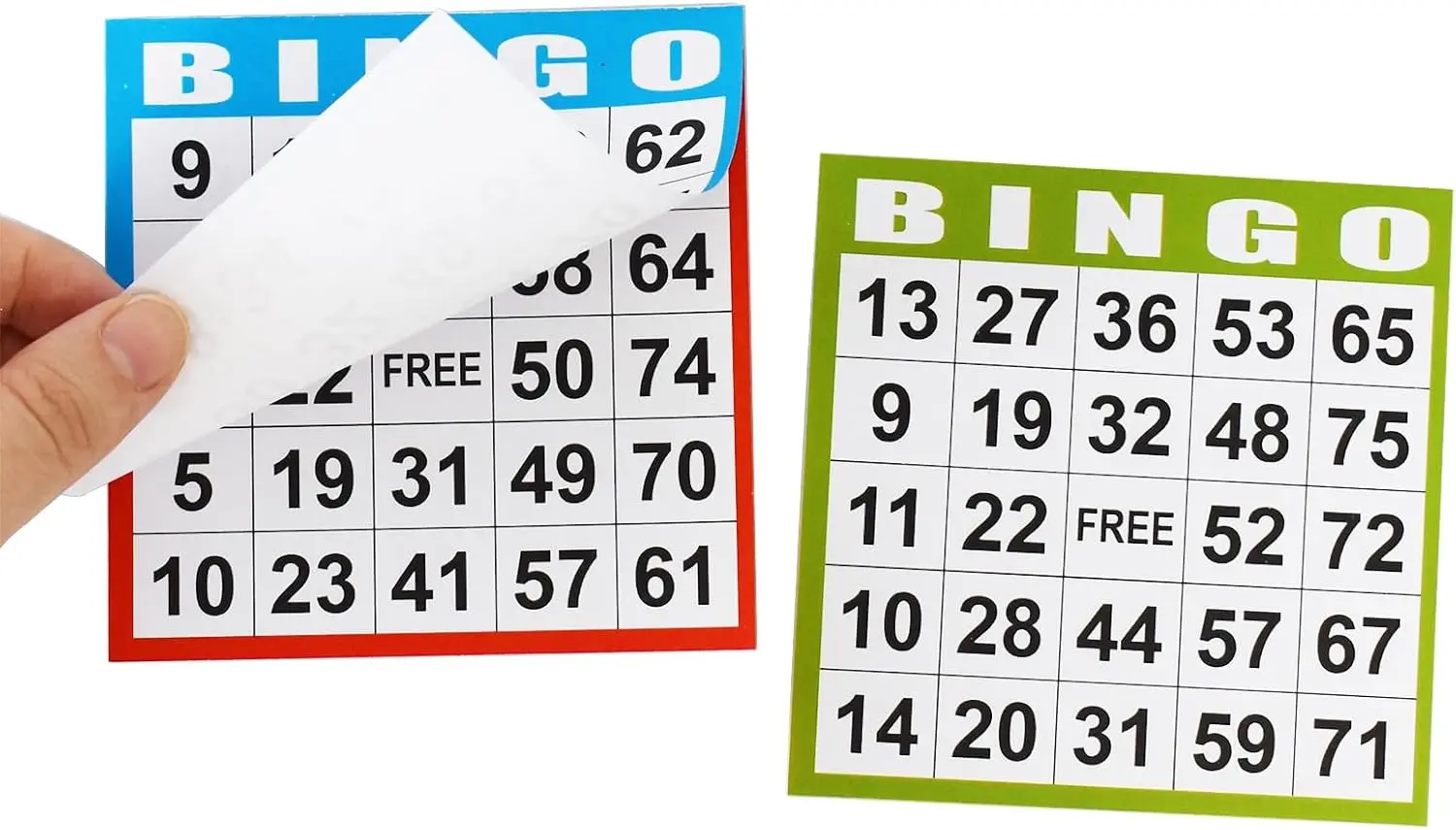 Family Bingo Cards Game Print Number Bingo Card 100 Bingo Game Cards In Mixed Colors