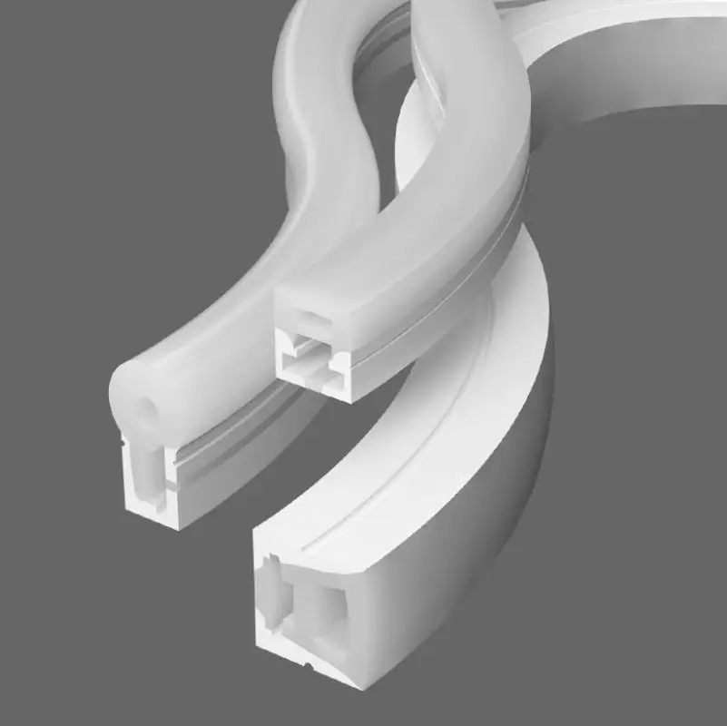 LED Strip Light Silica Gel 1m 2m 3m 4m 5m Flexible Neon Soft Lights Tube silicone led strip Ip65