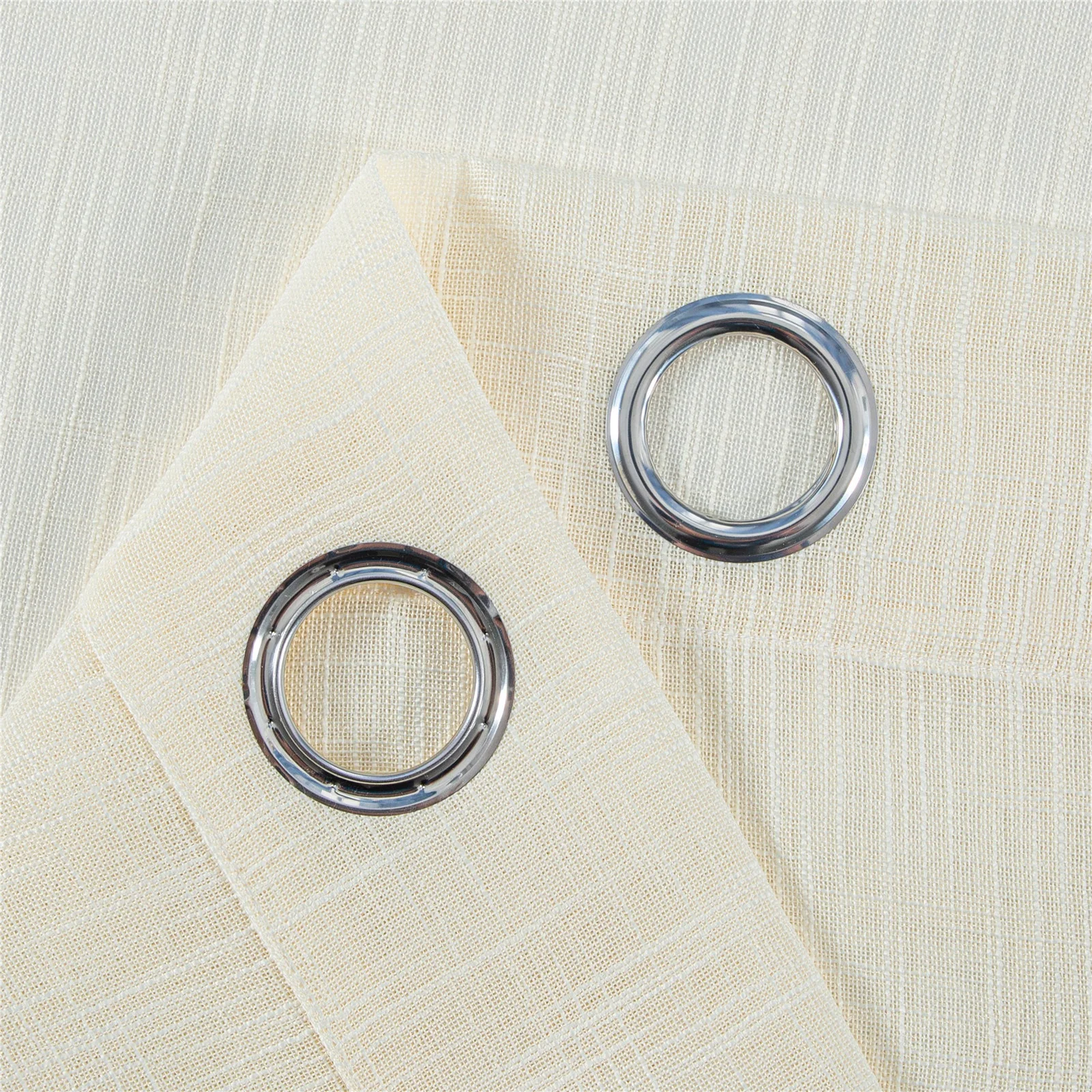 Different size inside diameter 40 mm Gold Silver Brass stainless metal eyelets garment eyelets for fabric