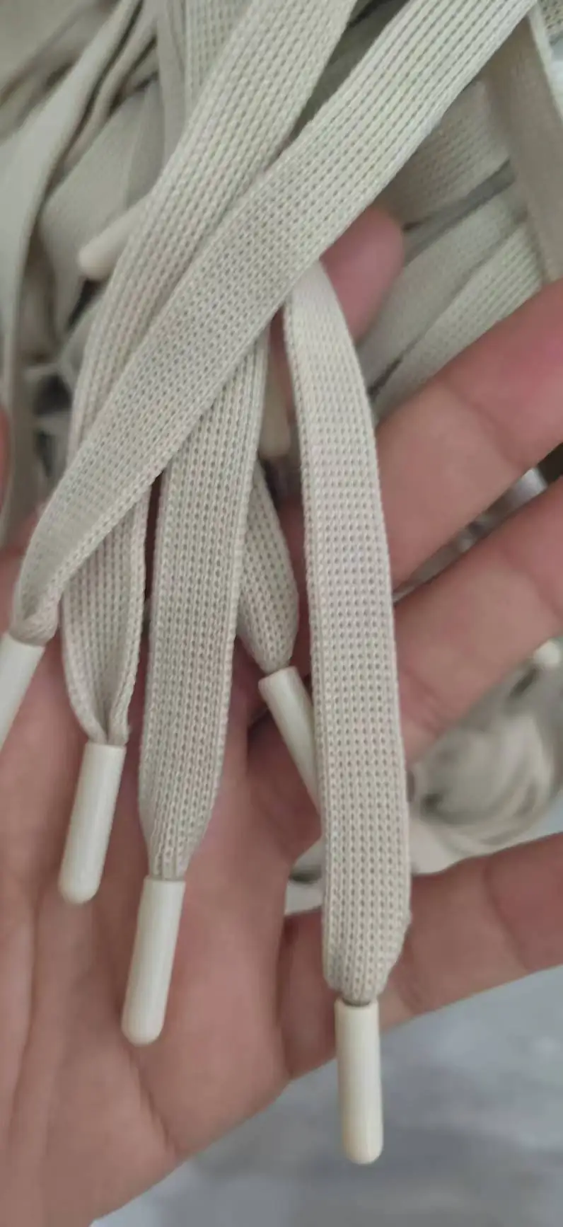 100% polyester  custom color Hoodie Drawstring cord  with dipped tip