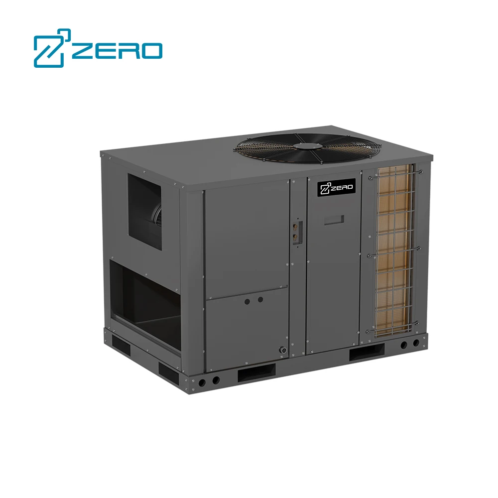 Zero Manufacturing Inverter Dc 6.2 - 45 Ton HVAC Package Unit Acondicioner 3OTr Heating And Rooftop Air Conditioner
