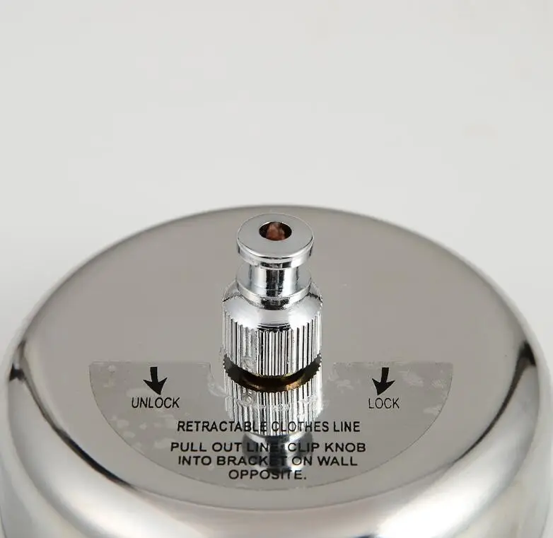 Retractable Clothesline 304 Stainless Steel Durable with Heavy Duty Adjustable Rope Shower Clothes Line for Outdoor and Indoor