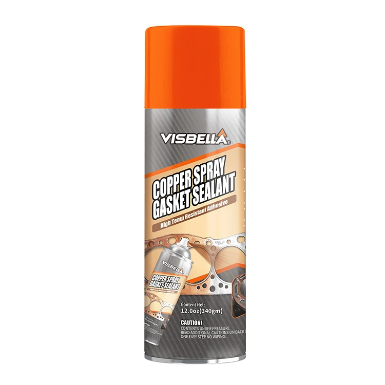Visbella Car Care Anti-High Temp  Copper Spray Gasket Sealant