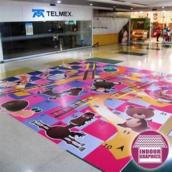 custom decals printing decoration dance 3d floor stickers graphics