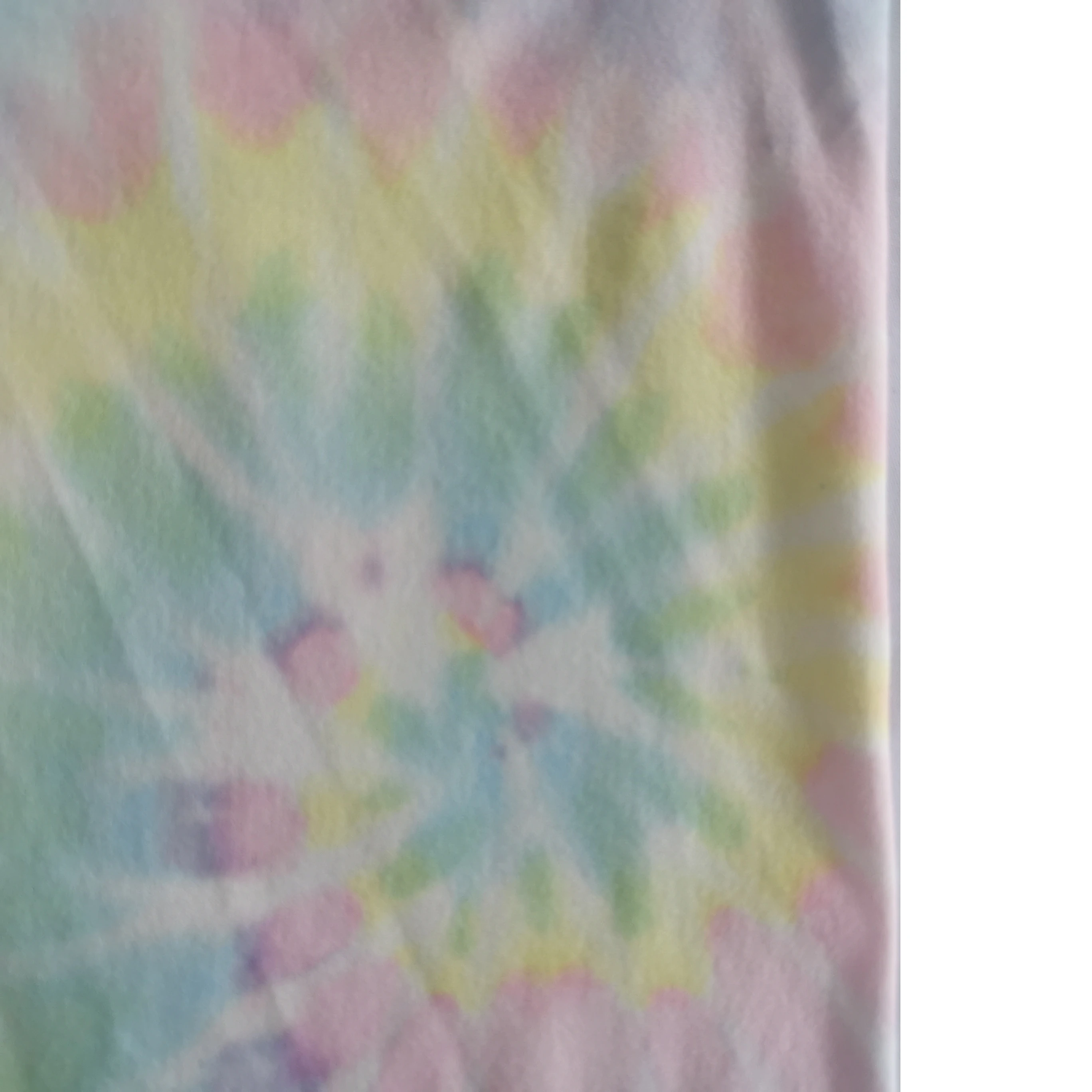 New Style Polyester Spandex Tie-dyed Milk Fabric for Yoga Wear