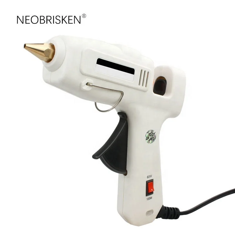 NEOBRISKEN Multifunctional hot glue gun 60W-100W double power glue gun double temperature adjustable hot melt glue gun
