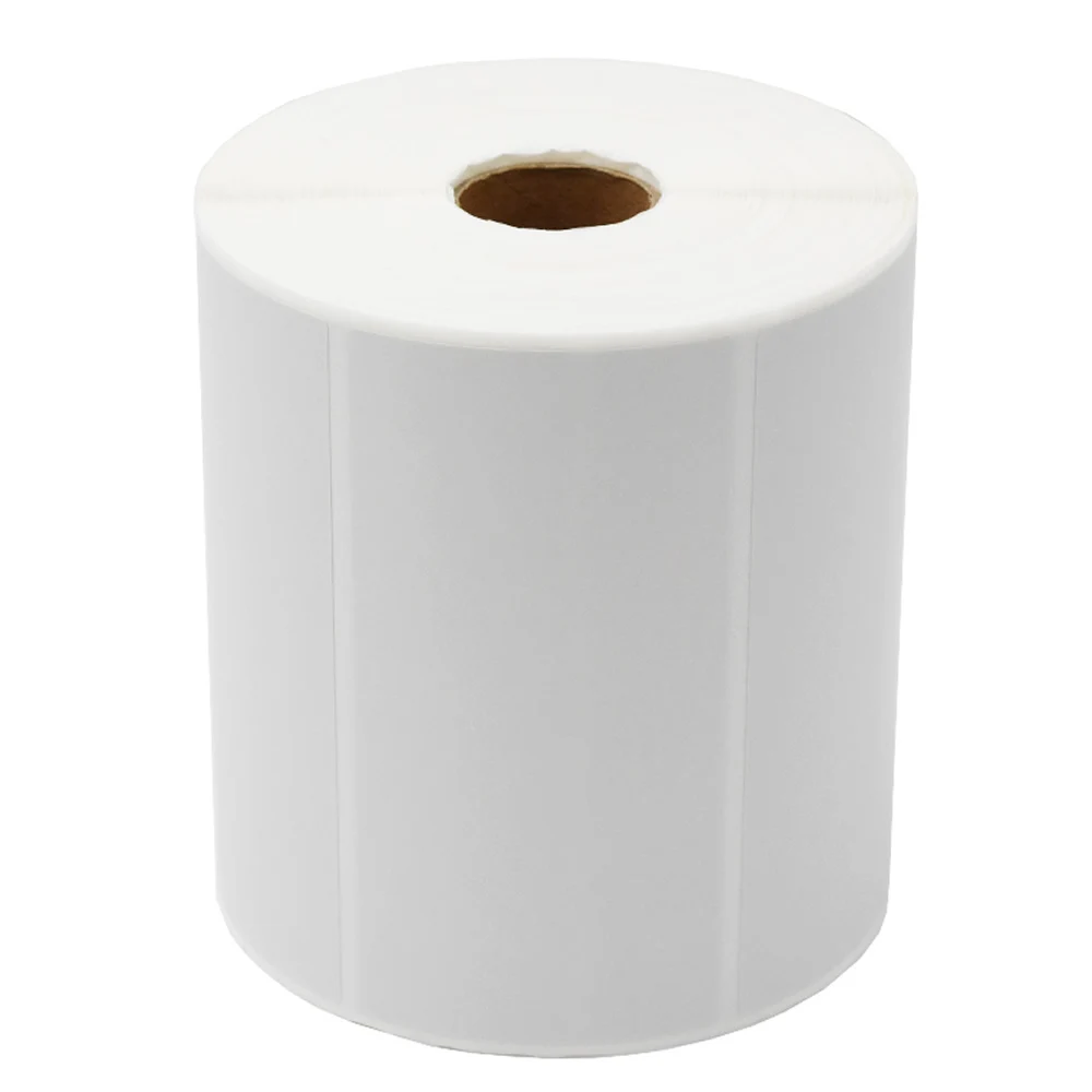 
4x2 Inch Direct Thermal Label Sticker White Mailing Label Address Label (4 Roll) 1000P 