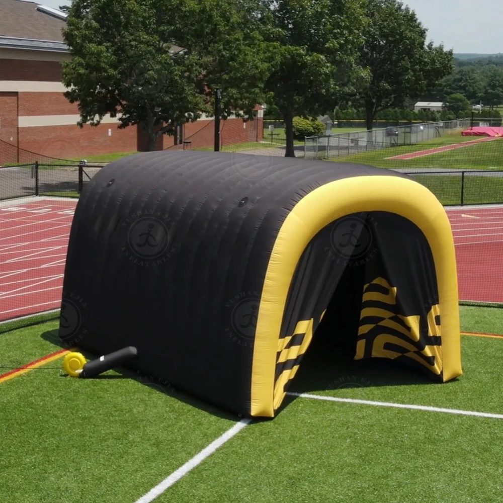 Inflatable Tunnel Sports Tunnel Entrance with Blower Football Tunnel Tent Entryway for Events
