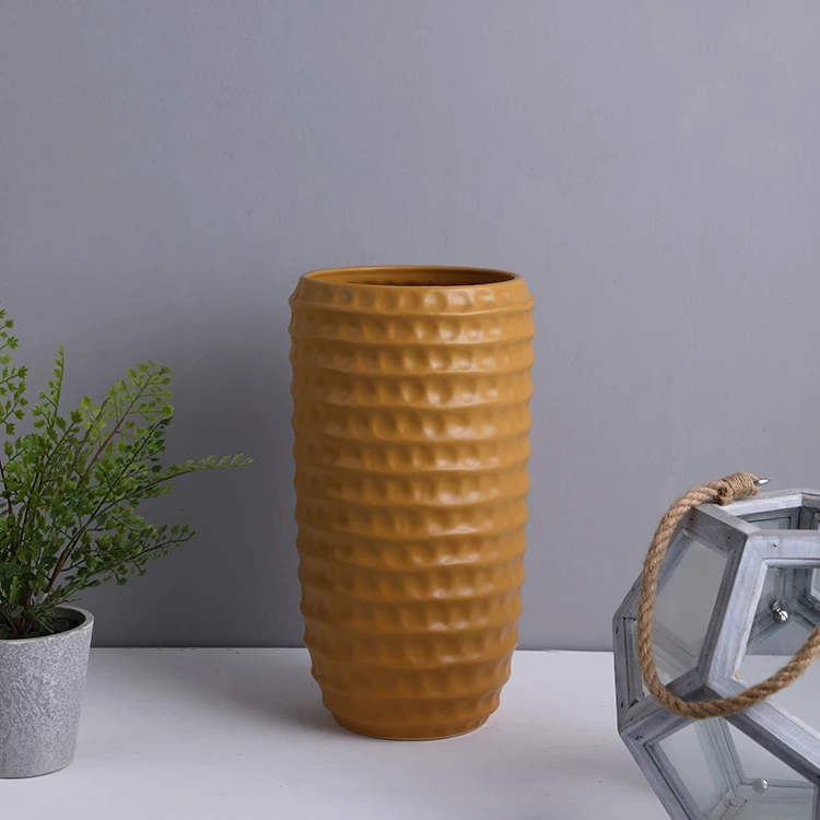 Top sale wedding vase decoration custom matt large flower vase set porcelain for home decor