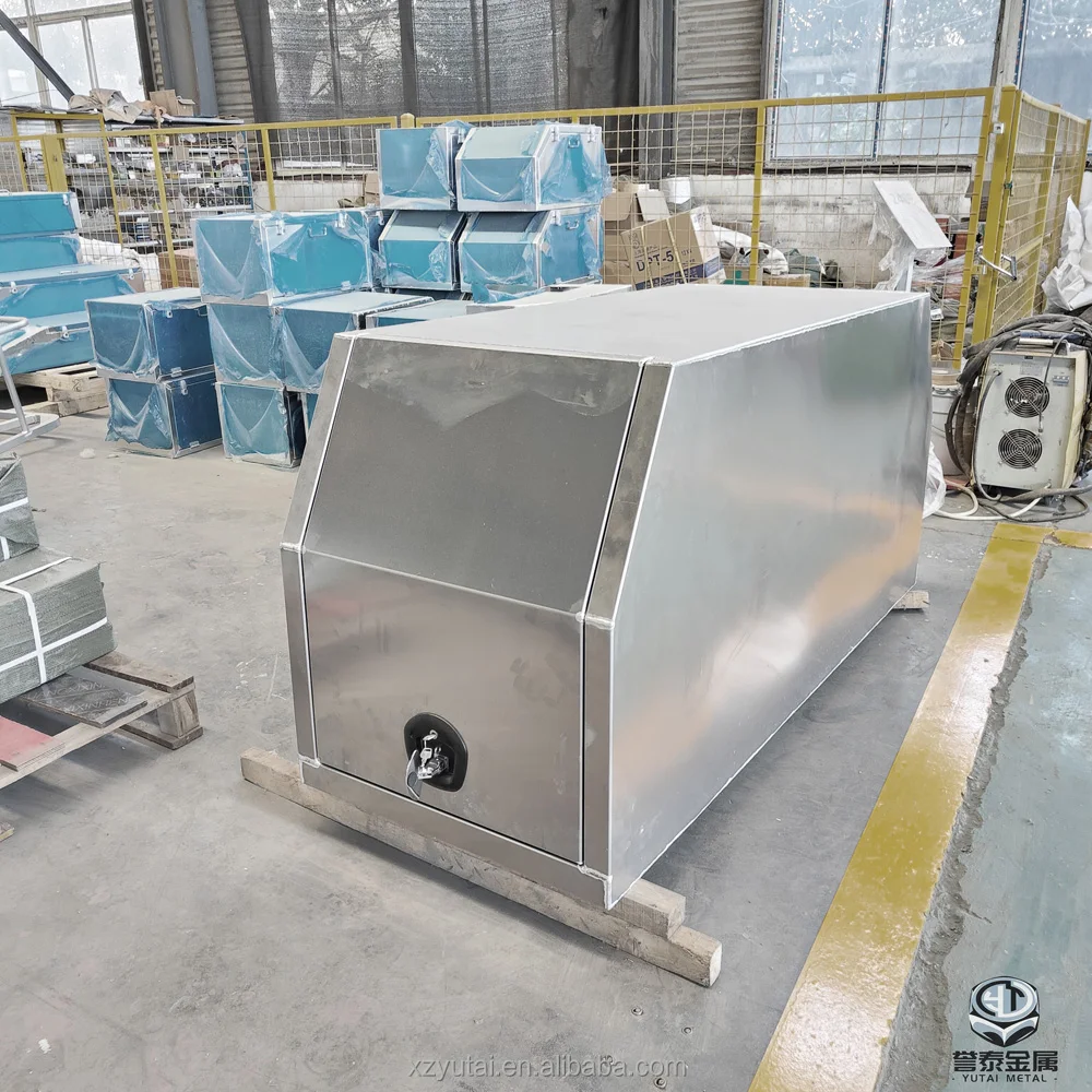 Custom high quality Heavy Duty Ute Aluminum Canopy,Aluminum Tool Box for Truck PickUp