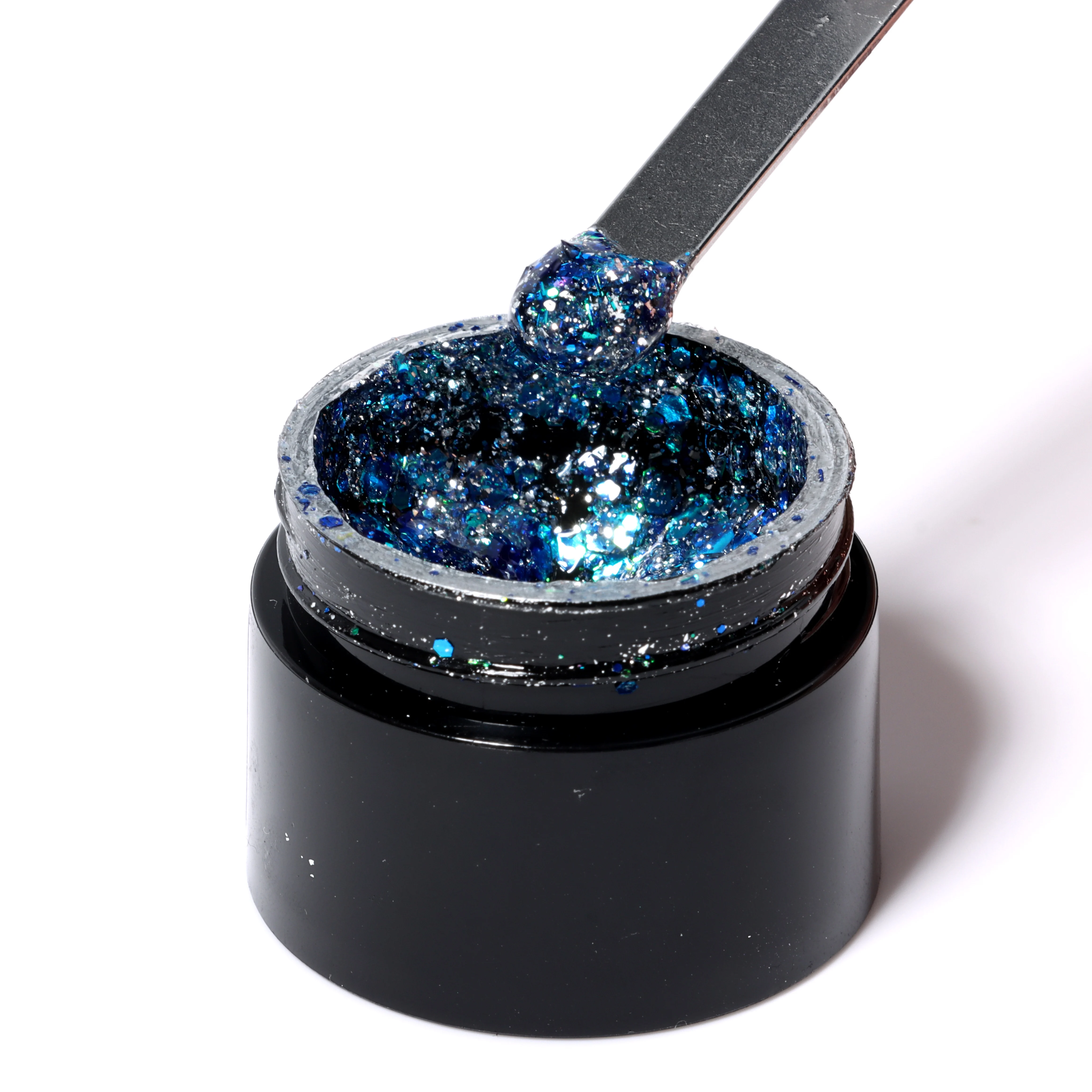 South French Garden Glitter Gel Polish  OEM  Gel Uv Jar Customizable Logo Fast-Drying  GEL NAIL SUPPLIER 1KG  Non-Toxic