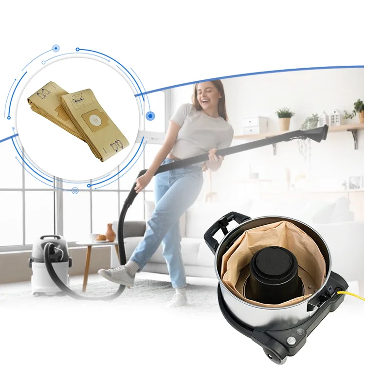 Custom Paper Dust Bag Replacement Vacuum Bag for Nilfisk Gd930 Dp9000