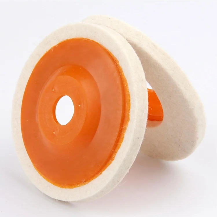 
Natural Wool felt wheel for polishing 