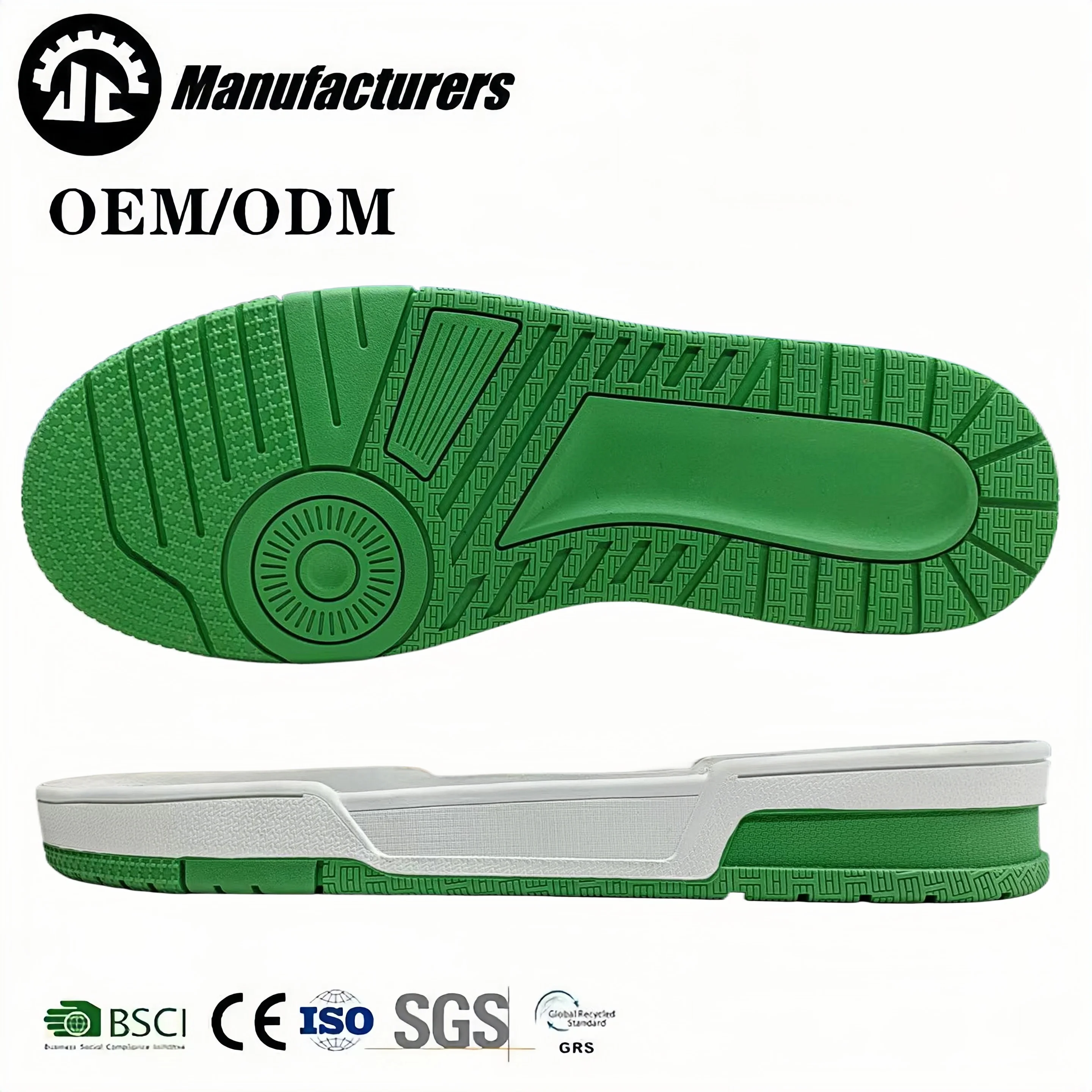 Wholesale Custom Comfortable MD Rubber Soles High Quality Men Sports Casual Shoe Sole