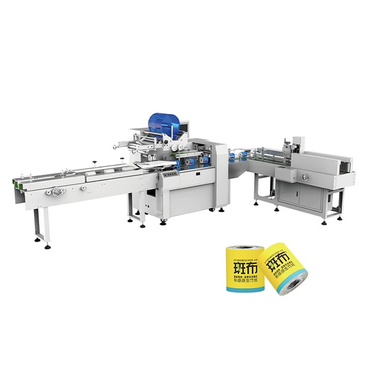 Automatic Toilet Paper Making Machine Production Line Jumbo Roll Toilet Paper Rewinding Cutting Packing Machine