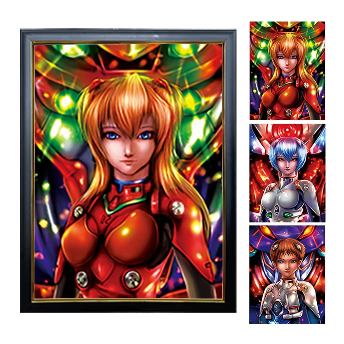 Hot Sale 30x40 cm 3d Lenticular Anime Picture 5d Picture Figure Poster For Promotion Gifts