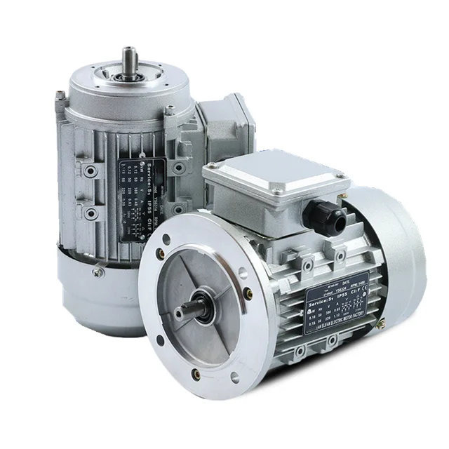 Hot sale 1500 rpm electric motor ac 220V MS 0.25kw three phase induction motor for reducer