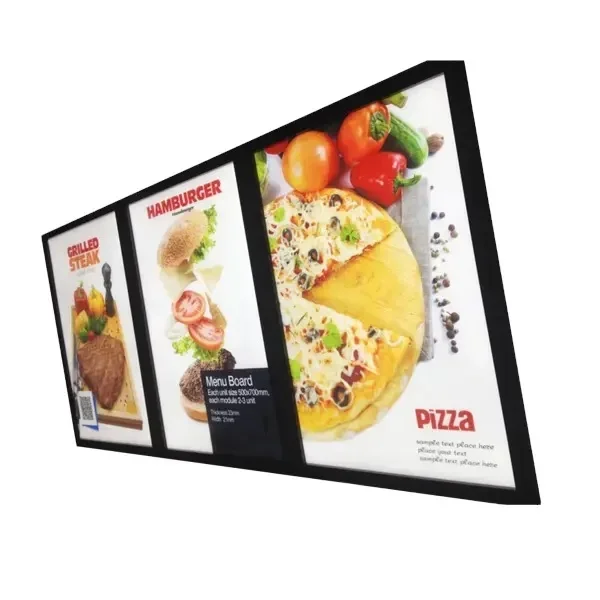 wall mounted advertising display hanging digital menu board interactive touch screen digital sigange marketing machine
