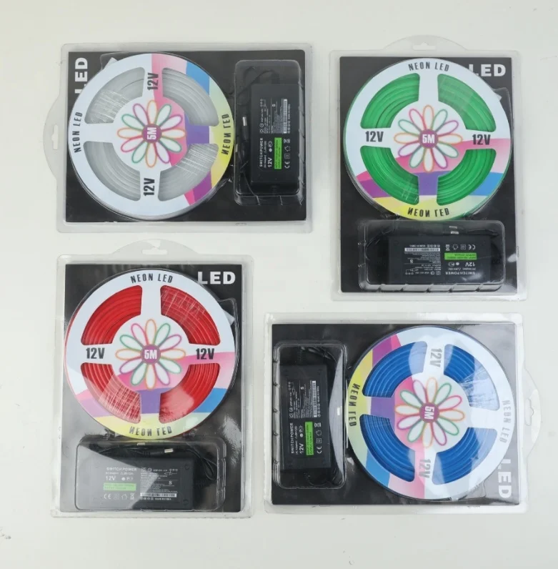 Wholesale 12V LED Neon Light with Power Supply Se5 X 11 Flexible Light Strip