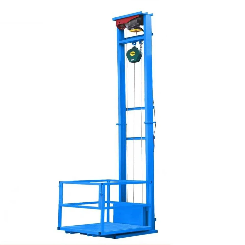 New 500kg Warehouse Vertical Platform Loading Freight Elevator Cargo Lift