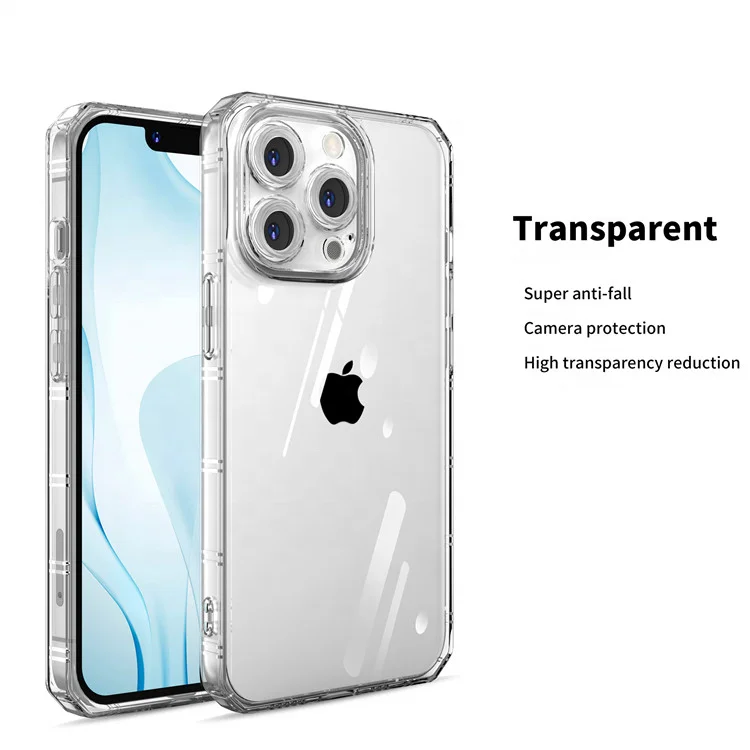 High quality custom mobile phone cover TPU transparent clear fashion phone mobile cover