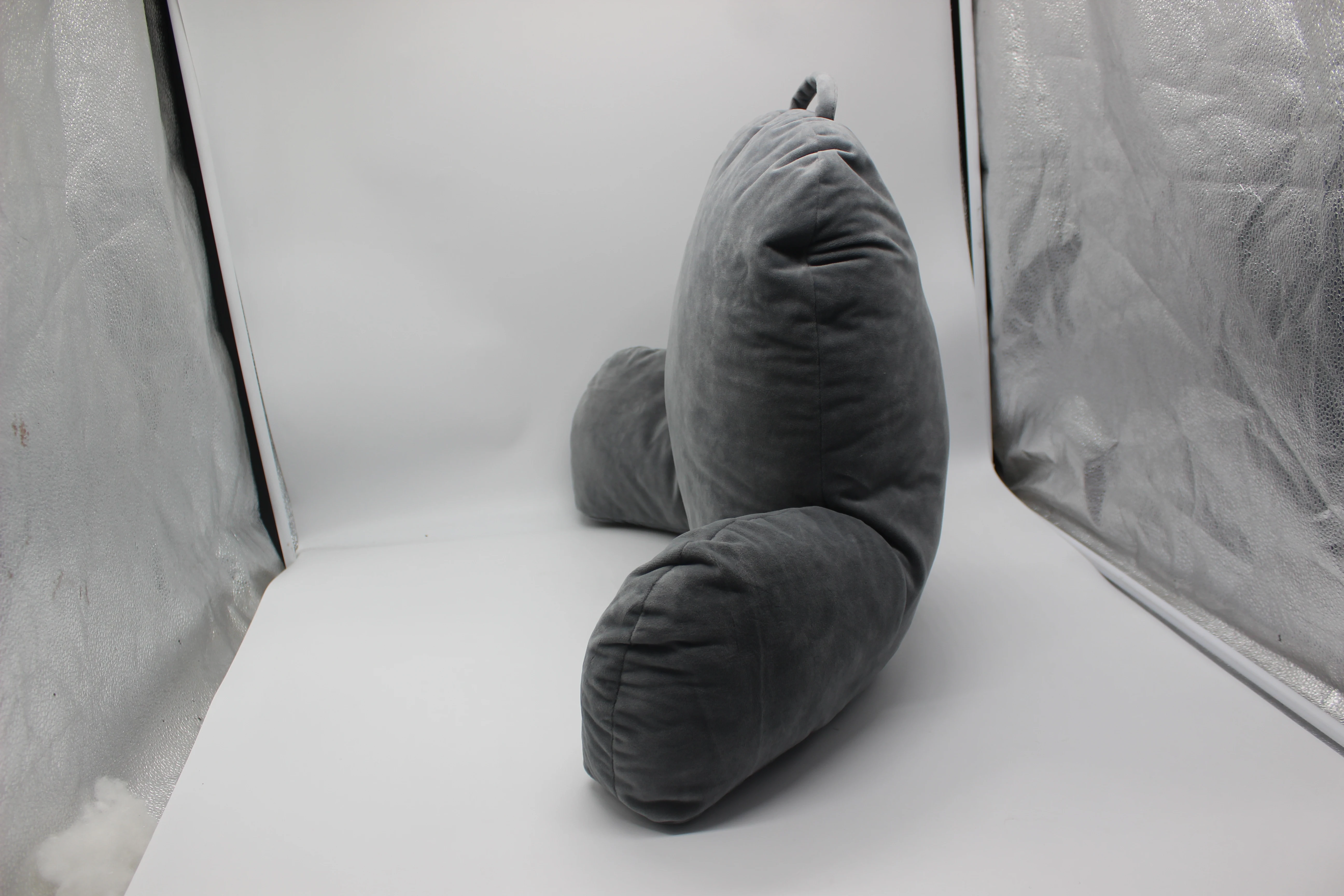 JYM Soft Bedhead Waist Cushion for Sleep Hotel Nursing Airplane Use Reading Pillow for Dormitory and Pregnant Bed