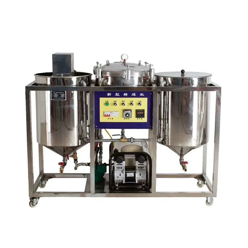 Higher oil extraction rate small oil refining machine refined oil equipment for coconut/cottonseed/palm/kernel/soyabean
