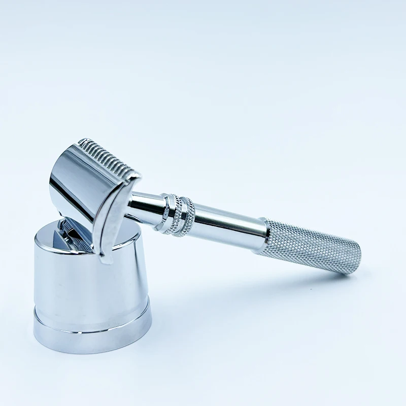 Eco-friendly Shaving Razor Stainless Steel Safety Razor Zero Waste Metal Double Edge Head for Lady