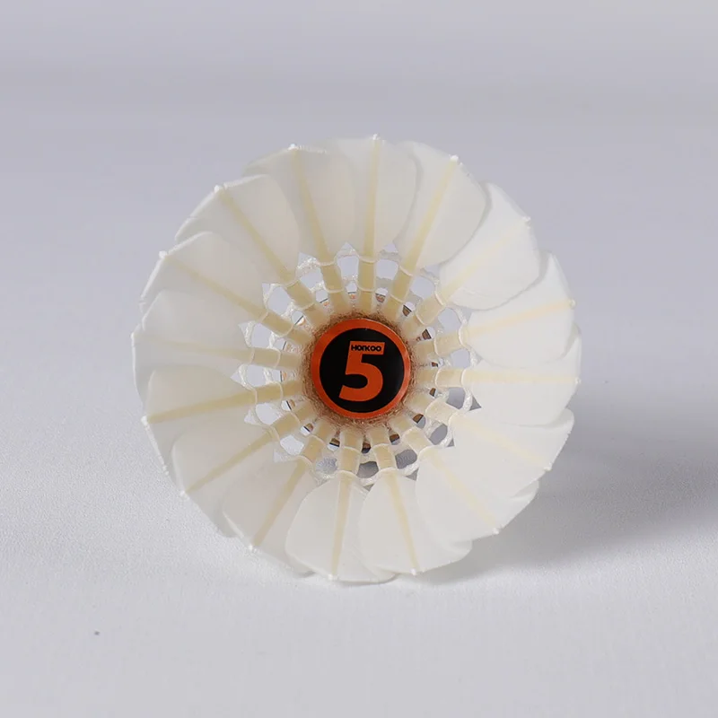 High Level Honkon Most Durable Training Goose Feather Badminton Shuttlecock