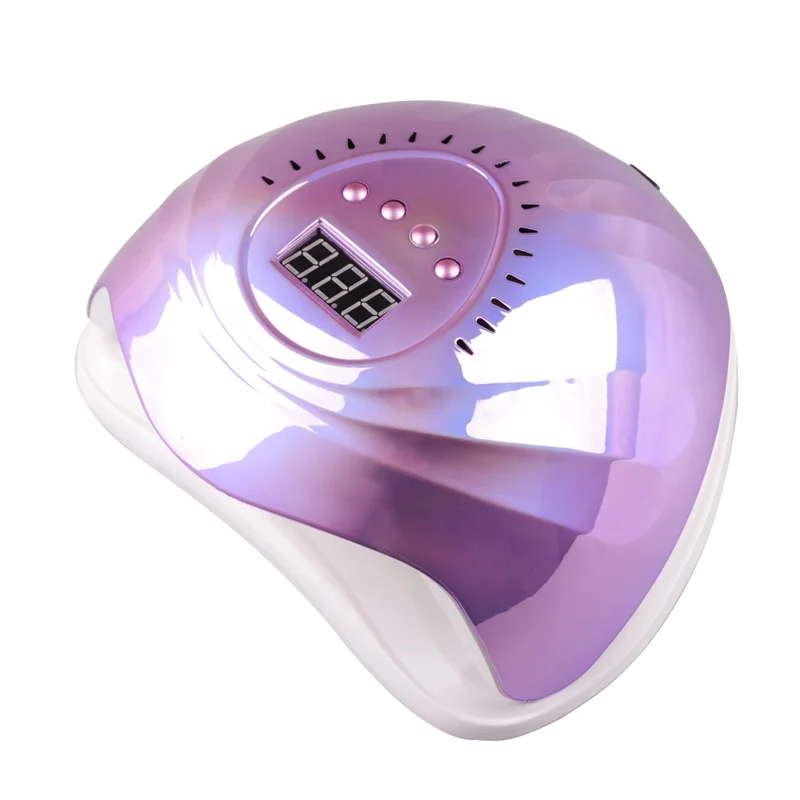 Professional Colorful 168W powerful wholesale nail polish glue dryer led nail foot dryer