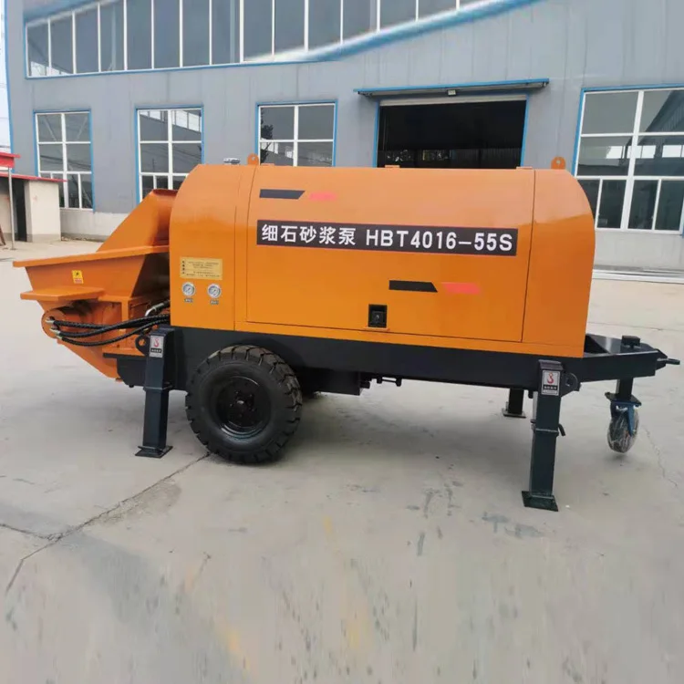 Sell Like Hot Cakes Large Aggregate Concrete Pumps Factory Direct Sale Construction Site Small Concrete Pump For Sale