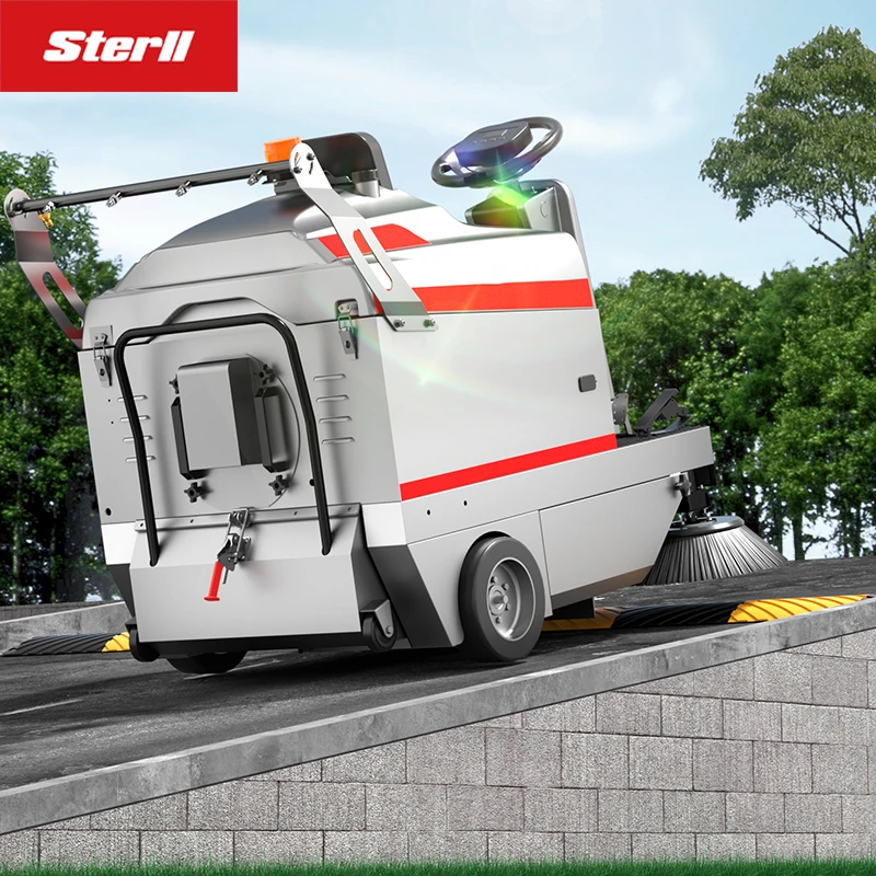Hot selling  Road cleaning machine sweeper Power broom sweeper Outdoor floor sweeper