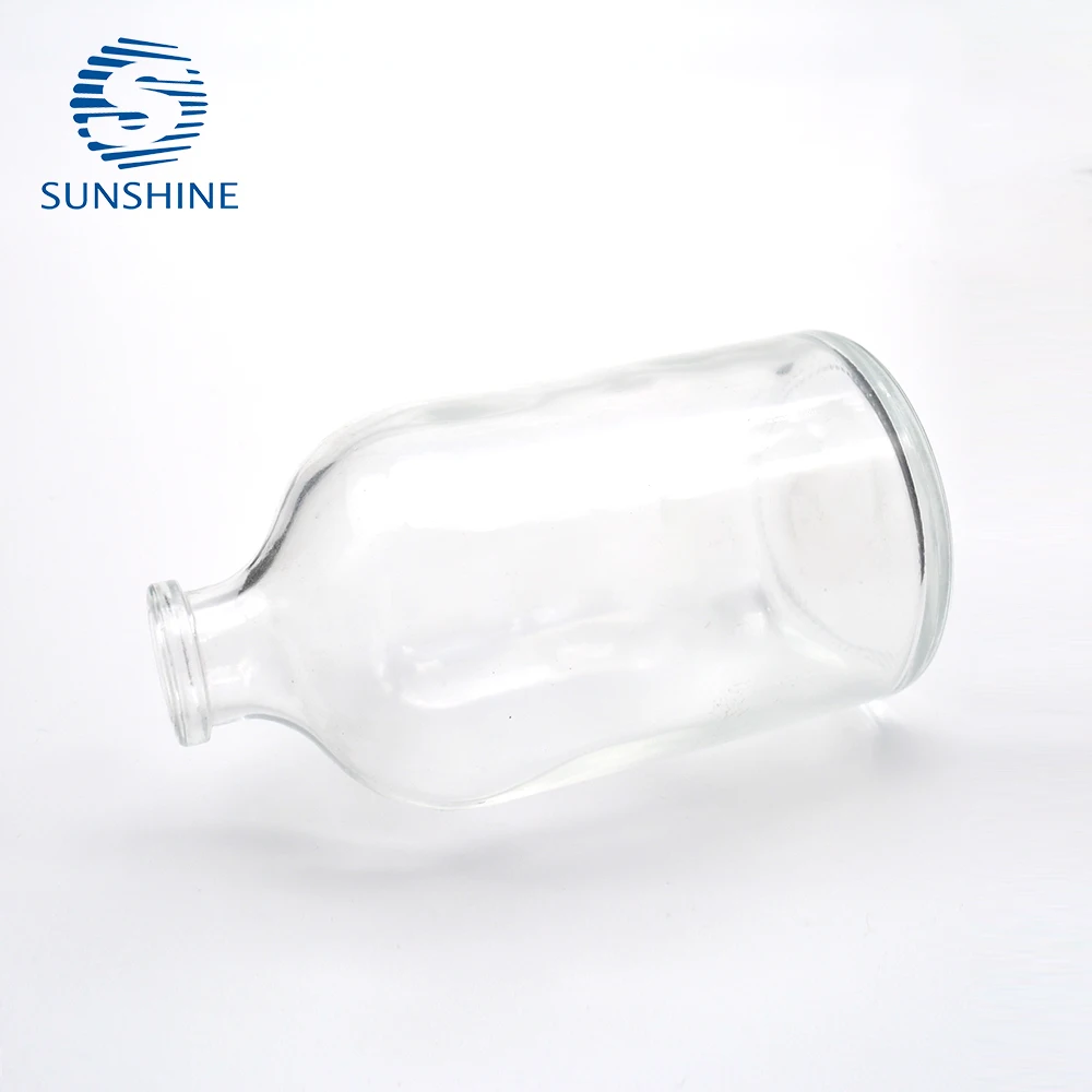 Direct sale by manufacturer 100ml pharmaceutical clear moulded injection glass vials USP TYPE I II III
