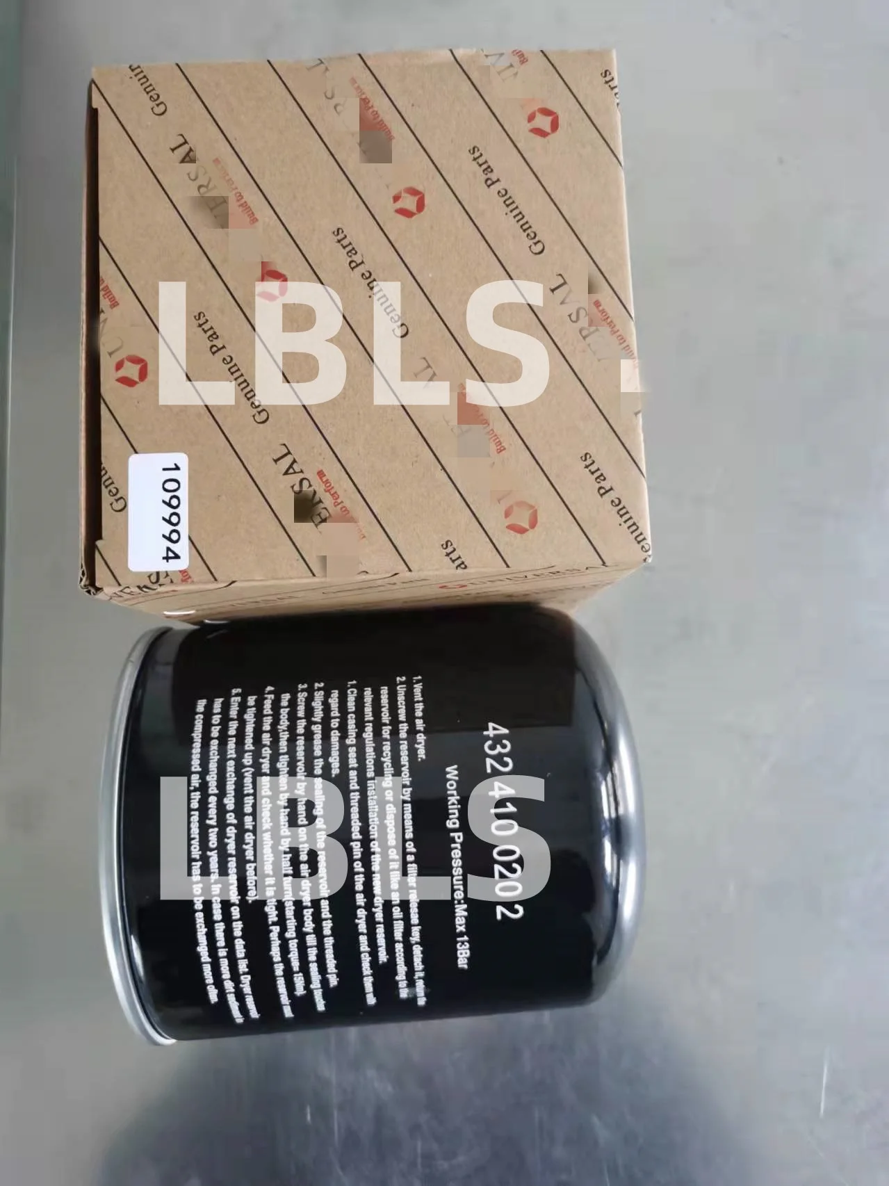 LBLS Air Dryer Cartridge 109994 109993 for American Truck Air dryer filter brake valve